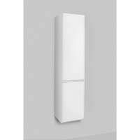 картинка N 1 к AM.PM BLISS, шкаф-колонна подвесной, правый, 34см, двери с доводчиками, белый,глянец 