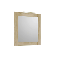 Aqwella Симфония Зеркало в рамке сосна беленая 70x80 см