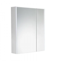 картинка N 1 к Roca   Ronda 70 Зеркальный шкаф бетон/белый глянец,подсветка, стекл,полоч/70*78*14,5