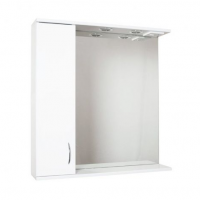 картинка N 1 к AquaLine Панда 750 С Зеркало-шкаф левое со светильником