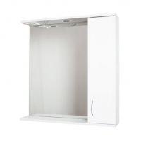 картинка N 1 к AquaLine Панда 750 С Зеркало-шкаф правое со светильником