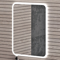 картинка N 2 к Agava Glamour Зеркало LED 600x800, с сенсором