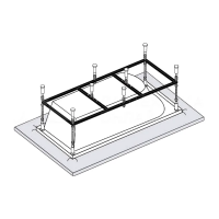 Vagnerplast Каркас к прямоугольным ваннам 180*80 + ножки S4