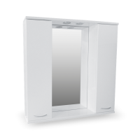 AquaLine   Панда 900/с Зеркало-шкаф  со светильником
