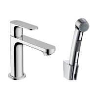 картинка N 2 к Hansgrohe Rebris S 110 Смеситель для раковины с гигиеническим душем